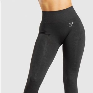 Gymshark Vital Seamless Leggings - Black Marl
